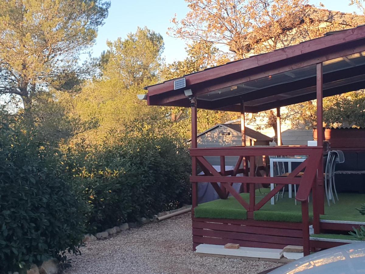 Charmant Mobil-Home Rocbaron Exterior foto